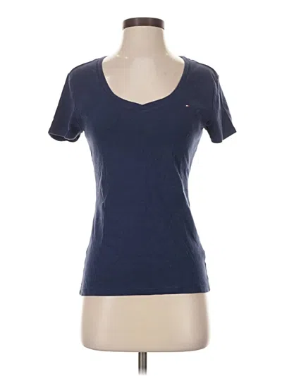 Pre-owned Tommy Hilfiger Short Sleeve T-shirt In Blue