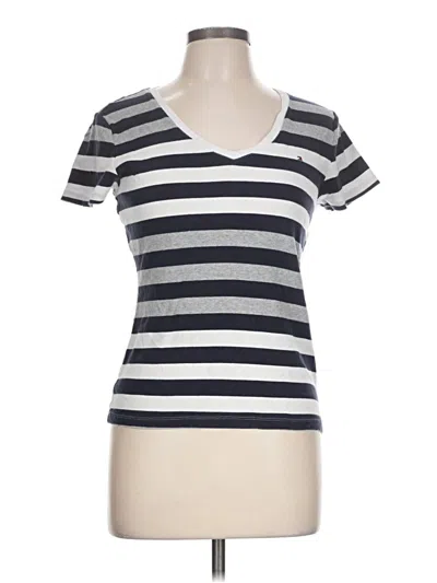 Pre-owned Tommy Hilfiger Short Sleeve T-shirt In Gray