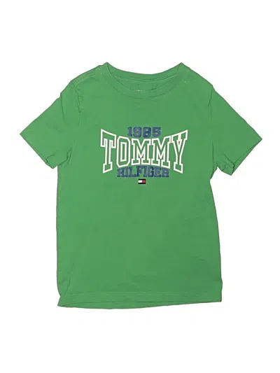 Pre-owned Tommy Hilfiger Kids' Short Sleeve T-shirt In Green