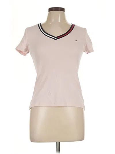 Pre-owned Tommy Hilfiger Short Sleeve T-shirt In Pink