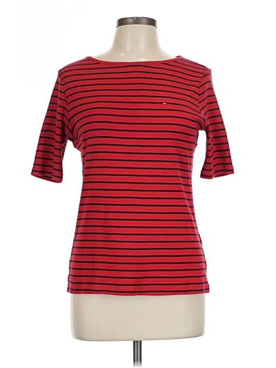 Pre-owned Tommy Hilfiger Short Sleeve T-shirt In Red