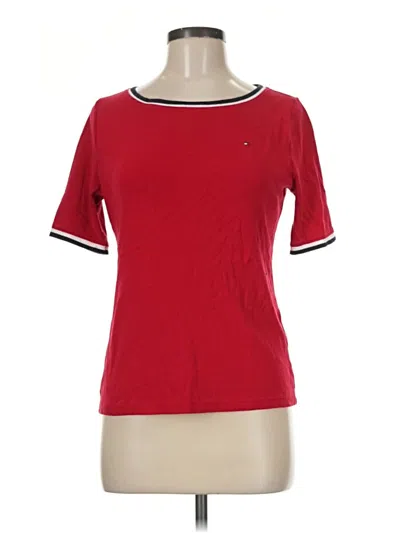 Pre-owned Tommy Hilfiger Short Sleeve T-shirt In Red