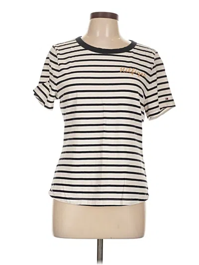 Pre-owned Tommy Hilfiger Short Sleeve T-shirt In White