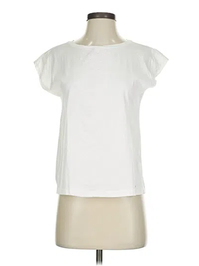 Pre-owned Tommy Hilfiger Short Sleeve T-shirt In White