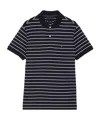 Tommy Hilfiger Short-sleeved Polo Shirt In Black