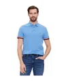 Tommy Hilfiger Short-sleeved Polo Shirt In Blue