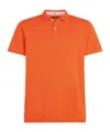 Tommy Hilfiger Short-sleeved Polo Shirt In Orange