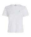 Tommy Hilfiger Slim Slub Crew Neck Short Sleeves
