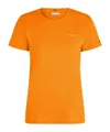 Tommy Hilfiger Short-sleeved T-shirt In Orange