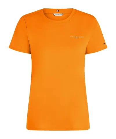 Tommy Hilfiger Short-sleeved T-shirt In Orange