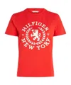 Tommy Hilfiger Short-sleeved T-shirt In Red