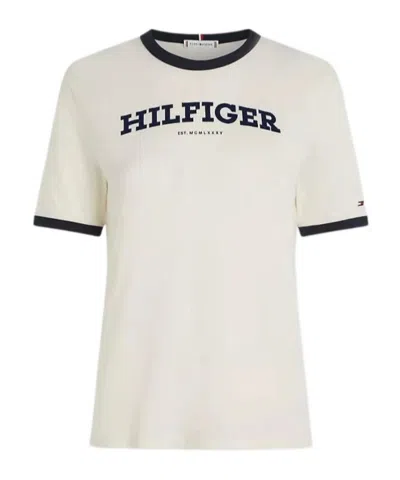 Tommy Hilfiger Short-sleeved T-shirt In White