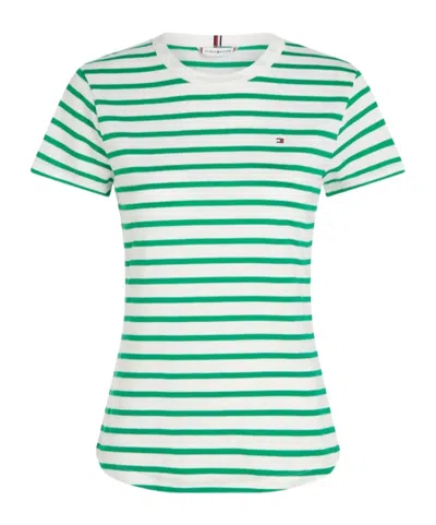 Tommy Hilfiger Short-sleeved T-shirt In White