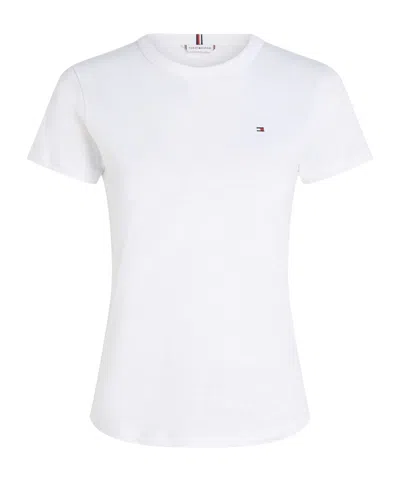 Tommy Hilfiger Short-sleeved T-shirt In White