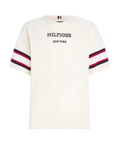 Tommy Hilfiger Short-sleeved T-shirt In White