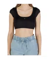 Tommy Hilfiger Short-sleeved Vest In Black