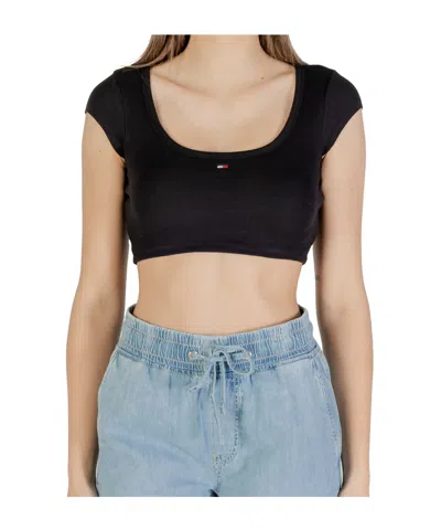 Tommy Hilfiger Short-sleeved Vest In Black