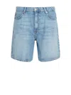 Tommy Hilfiger Dnm Straight Short In Blue