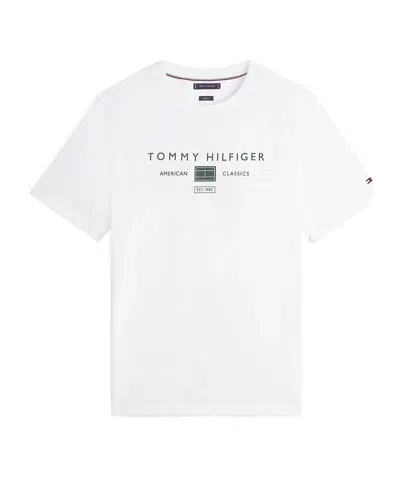 Tommy Hilfiger Short-sleeved T-shirt In White