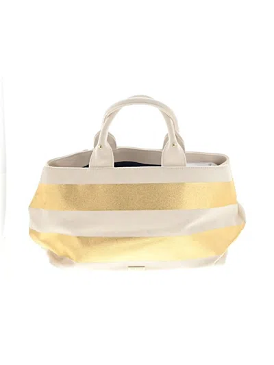 Pre-owned Tommy Hilfiger Shoulder Bag In Gold