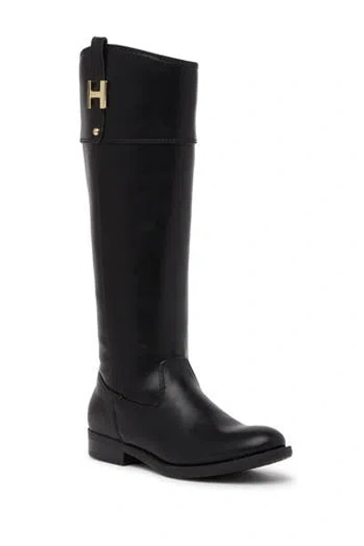 Tommy Hilfiger Shyenne Mid Calf Boot In Black Ll