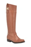 Tommy Hilfiger Shyenne Mid Calf Boot In Medium Brown Ll
