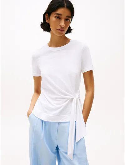 Tommy Hilfiger Side In Optic White
