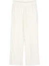 Tommy Hilfiger Signature Joggers In Neutrals