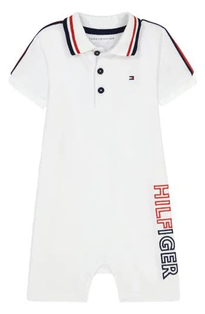 TOMMY HILFIGER TOMMY HILFIGER SIGNATURE PIQUÉ POLO ROMPER