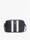 Tommy Hilfiger Signature Stripe Crossbody Bag In Blue