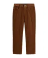Tommy Hilfiger Skater Fit Corduroy Trousers In Brown