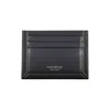 Tommy Hilfiger Sleek Blue Leather Card Holder With Contrast Detail In Blue