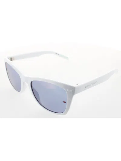 Tommy Hilfiger Sleek Plastic Sunglasses For Unisex Fashion In White