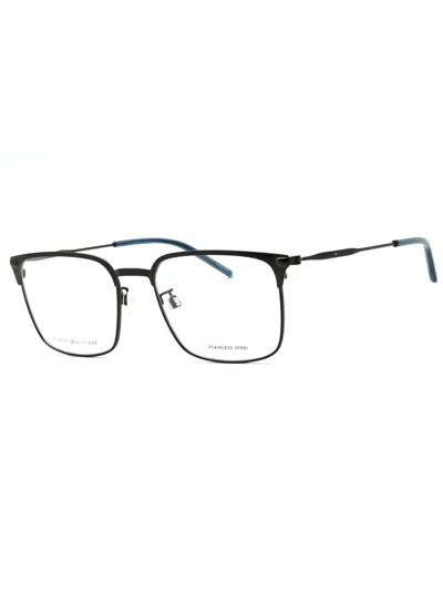 Tommy Hilfiger Sleek Rectangular Eyeglasses For Men - Model Th 2062/g In Black