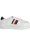 Tommy Hilfiger Sleek White Sneakers With Eco-conscious Appeal