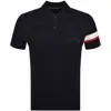 Tommy Hilfiger Sleeve Tape Polo T Shirt Desert Sky In Blue