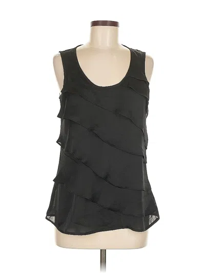 Pre-owned Tommy Hilfiger Sleeveless Blouse In Black