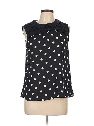 Pre-owned Tommy Hilfiger Sleeveless Blouse In Black