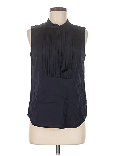 Pre-owned Tommy Hilfiger Sleeveless Blouse In Black