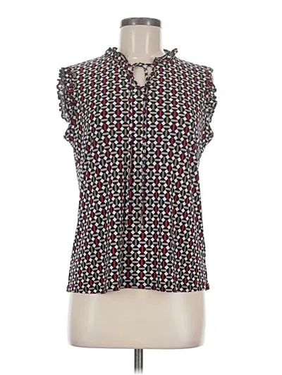 Pre-owned Tommy Hilfiger Sleeveless Blouse In Black