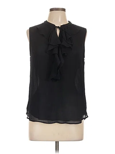 Pre-owned Tommy Hilfiger Sleeveless Blouse In Black
