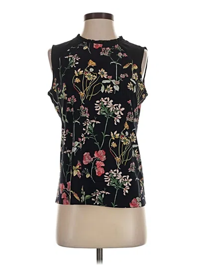 Pre-owned Tommy Hilfiger Sleeveless Blouse In Black