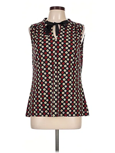 Pre-owned Tommy Hilfiger Sleeveless Blouse In Black