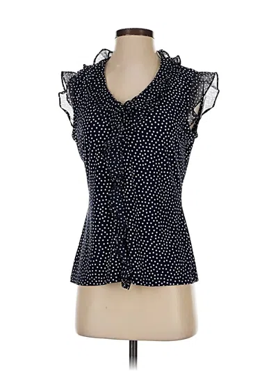 Pre-owned Tommy Hilfiger Sleeveless Blouse In Blue