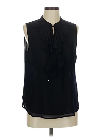 Pre-owned Tommy Hilfiger Sleeveless Blouse In Blue
