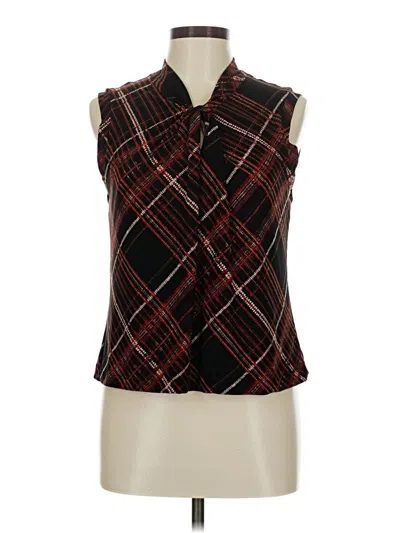 Pre-owned Tommy Hilfiger Sleeveless Blouse In Brown
