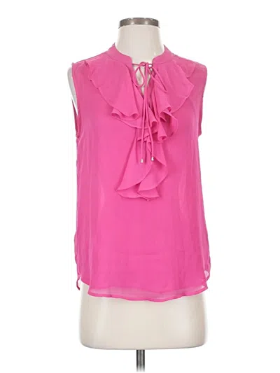 Pre-owned Tommy Hilfiger Sleeveless Blouse In Pink