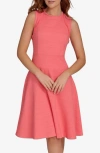 Tommy Hilfiger Sleeveless Fit-and-flare Dress In Sherbet
