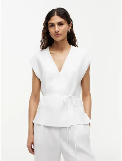 Tommy Hilfiger Sleeveless Linen In White