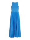 Tommy Hilfiger Sleeveless Midi Dress In Blue